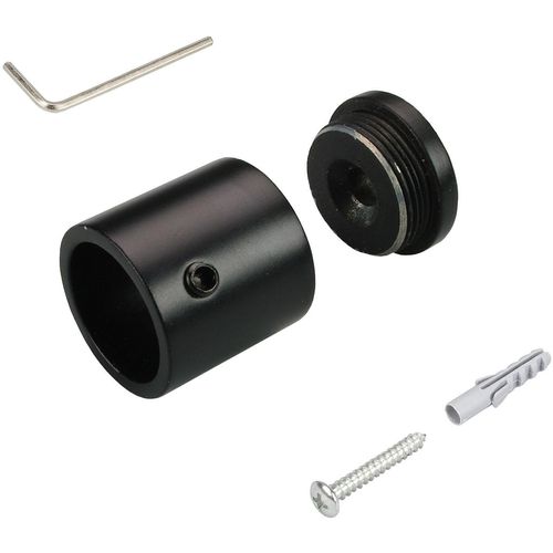 4016318079924 - Wandbefestigung Gardinenstangenhalterungen Gr Ø 16 cm schwarz Gardinenstangenhalter Gardinenstangenhalterungen für Gardinenstangen Ø 16 mm 4016318079924 - Wandbefestigung Gardinenstangenhalterungen Gr Ø 16 cm schwarz Gardinenstangenhalter Gardinenstangenhalterungen für Gardinenstangen Ø 16 mm
