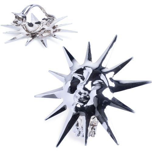 4016318078910 - Dekoklammer »Sonne« Liedeco Gardinen Vorhänge (Packung 2-St) für Gardinen Vorhänge silberfarben 4016318078910 - Dekoklammer »Sonne« Liedeco Gardinen Vorhänge (Packung 2-St) für Gardinen Vorhänge silberfarben