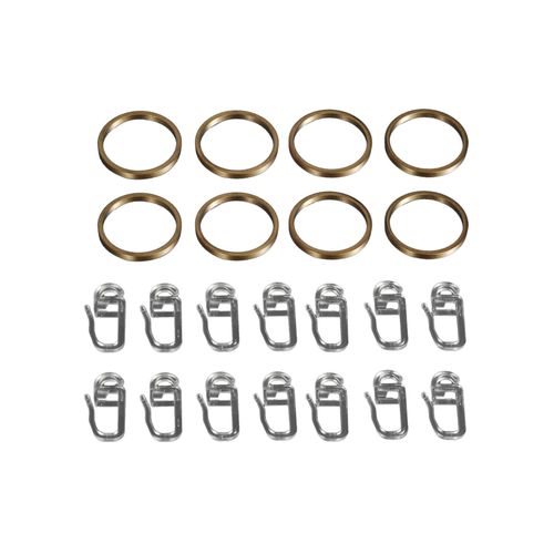 4016318290497 - Gardinenring Faltenlegehaken Inox grau (messingfarben) Ø02cm Metall Gardinenbefestigungen 4016318290497 - Gardinenring Faltenlegehaken Inox grau (messingfarben) Ø02cm Metall Gardinenbefestigungen