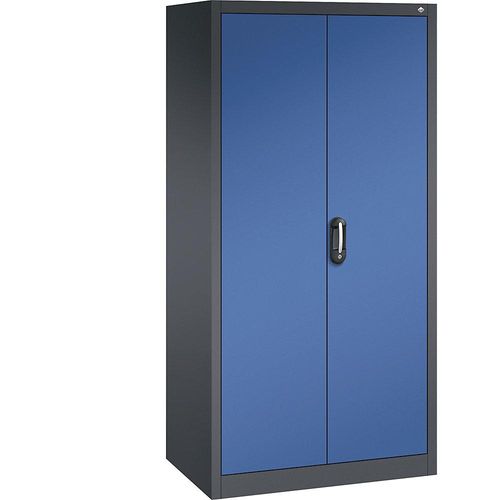 4069361480049 - ACURADO Universalschrank BxT 930 x 600 mm schwarzgrau   enzianblau C+P