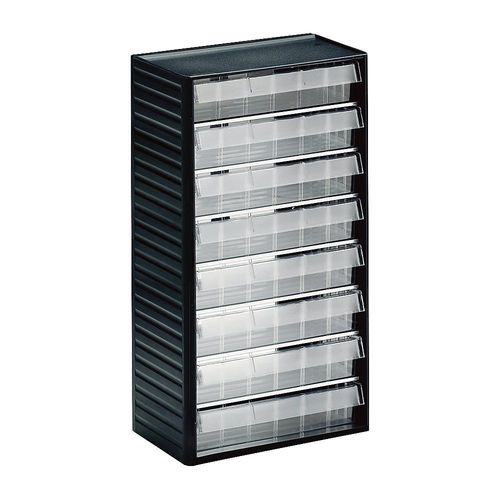 6416763082322 - 556-3 ESD Klarsichtmagazin (B x H x T) 310 x 550 x 180 mm Anthrazit-Grau Transparent 1 St 6416763082322 - 556-3 ESD Klarsichtmagazin (B x H x T) 310 x 550 x 180 mm Anthrazit-Grau Transparent 1 St