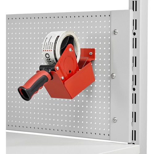 8719806016833 - Halterung für Packband-Abroller für Lochblechrückwand oder wandmontierbar für Bandbreite bis 50 mm kaiserkraft