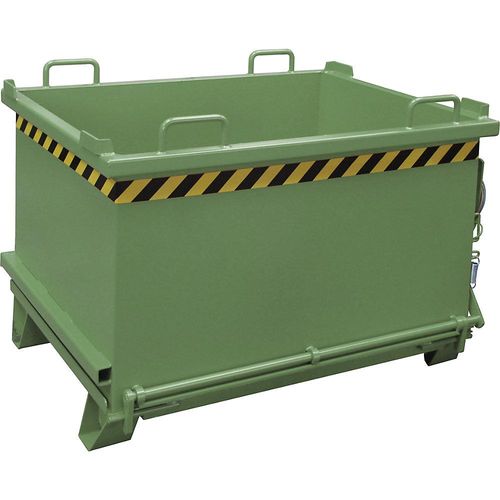 4052462006461 - eurokraft pro Klappbodenbehälter SB Volumen 075 m³ Traglast 1500 kg resedagrün 4052462006461 - eurokraft pro Klappbodenbehälter SB Volumen 075 m³ Traglast 1500 kg resedagrün