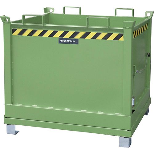 4061753120847 - eurokraft pro Klappbodenbehälter Volumen 10 m³ resedagrün RAL 6011 4061753120847 - eurokraft pro Klappbodenbehälter Volumen 10 m³ resedagrün RAL 6011