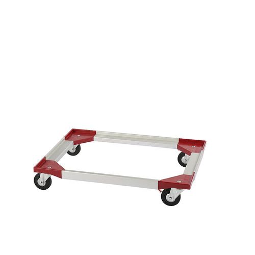 5711471128494 - Aluminium-Fahrgestell 810 x 610 mm Vollgummiräder ab 5 Stk kaiserkraft