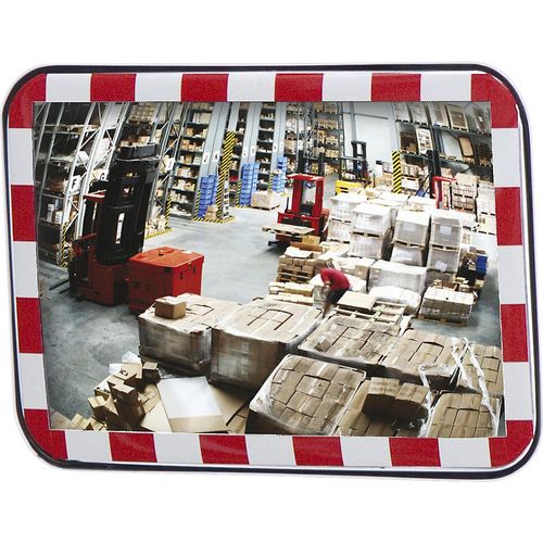 4250912305298 - Dan-MIRROR Verkehrsspiegel aus Acrylglas Ausführung rahmenlos BxH 600 x 400 mm