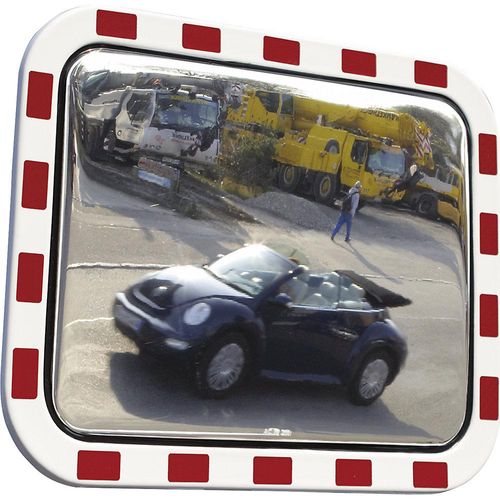4250912306264 - Dan-MIRROR Verkehrsspiegel im XXL-Format aus Acrylglas BxH 1200 x 1000 mm Beobachterabstand 27 - 35 m