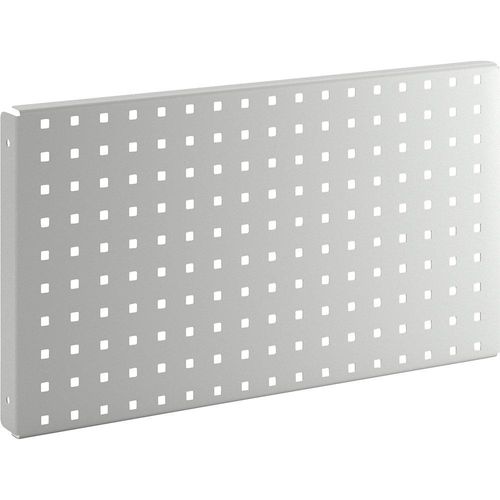 4054666027846 - eurokraft pro Lochwand für elektrisch höhenverstellbaren Arbeitstisch eurokraft pro lichtgrau RAL 7035