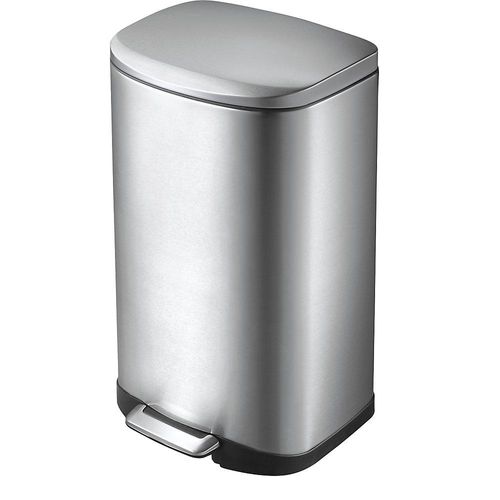 4061753280749 - EKO Edelstahl-Tretabfallsammler Volumen 35 l HxBxT 638 x 356 x 336 mm rutschfest 4061753280749 - EKO Edelstahl-Tretabfallsammler Volumen 35 l HxBxT 638 x 356 x 336 mm rutschfest