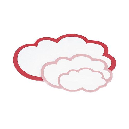 4013695049175 - Kommunikationskarten Moderationswolke groß VE 40 Stk 610 x 370 mm magnetoplan