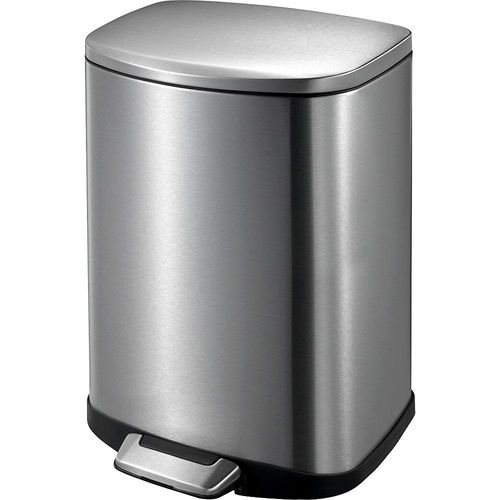 4061753280886 - EKO Edelstahl-Tretabfallsammler Volumen 20 l HxBxT 428 x 356 x 336 mm rutschfest