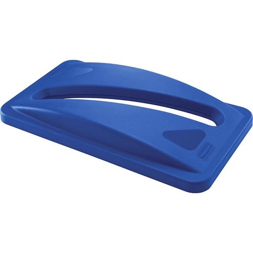 0086876147636 -  Deckel Rubbermaid 2703 Slim Jim für Papiereinwurf blau Mülleimer-Deckel 0086876147636 RubbermaidCommercial Products