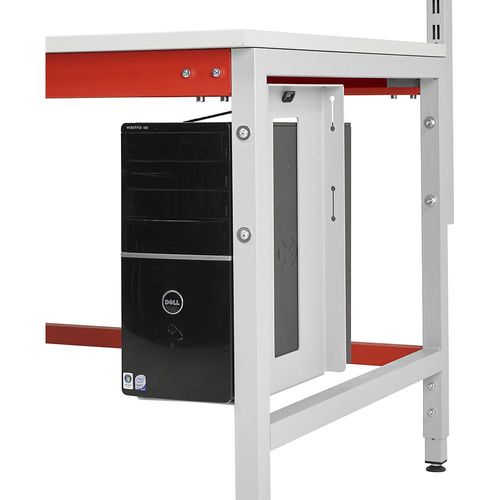 8719806016222 - CPU-Halter für Tischbeinmontage HxBxT 500 x 300 x 200 mm kaiserkraft 8719806016222 - CPU-Halter für Tischbeinmontage HxBxT 500 x 300 x 200 mm kaiserkraft