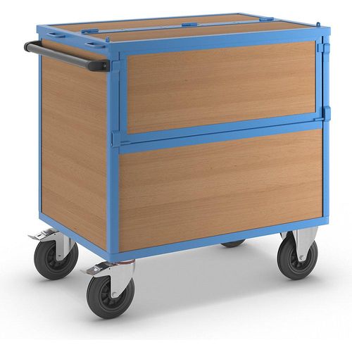 4054666002119 - eurokraft pro Kastenwagen Wände aus MDF-Platten mit Deckel LxB 1050 x 700 mm 4054666002119 - eurokraft pro Kastenwagen Wände aus MDF-Platten mit Deckel LxB 1050 x 700 mm
