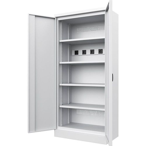 4061753257123 - eurokraft pro Werkbank Baukastensystem Serie 7 20 Schubladen BxT 3000 x 700 mm