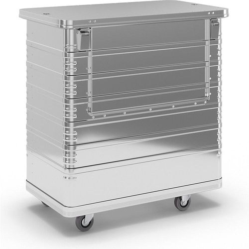 4003866406746 - Zarges Transportwagen W171 mit Klappwand und Sicken 1300x750x1400mm 1050l