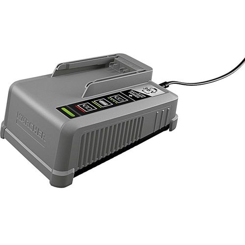 4054278558172 - Kärcher Schnellladegerät Battery Power+ 36 60 kabelgebunden für Kärcher Wechselakkus mit 36 V Ladestrom 6 A LED-Anzeige inkl Wandhalterung grau 4054278558172 - Kärcher Schnellladegerät Battery Power+ 36 60 kabelgebunden für Kärcher Wechselakkus mit 36 V Ladestrom 6 A LED-Anzeige inkl Wandhalterung grau