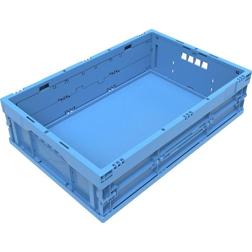 4250685122467 - Faltbox aus Polypropylen Volumen 33 l blau kaiserkraft 4250685122467 - Faltbox aus Polypropylen Volumen 33 l blau kaiserkraft