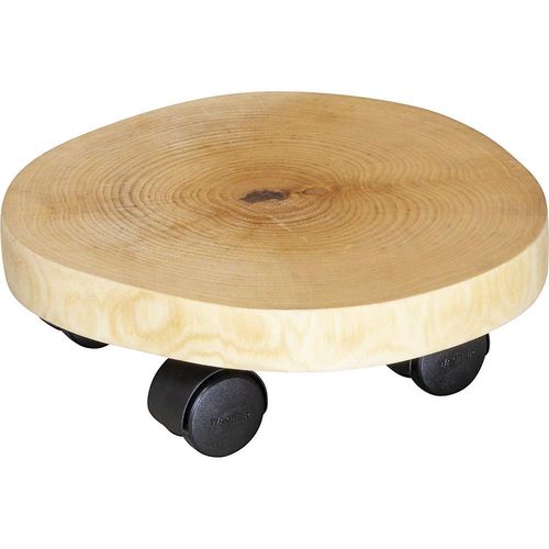 4001073531398 - Pflanzenroller BAUMSTAMM Tragfähigkeit 50 kg VE 2 Stk Ladeflächen- LxB 250 - 300 mm Wagner