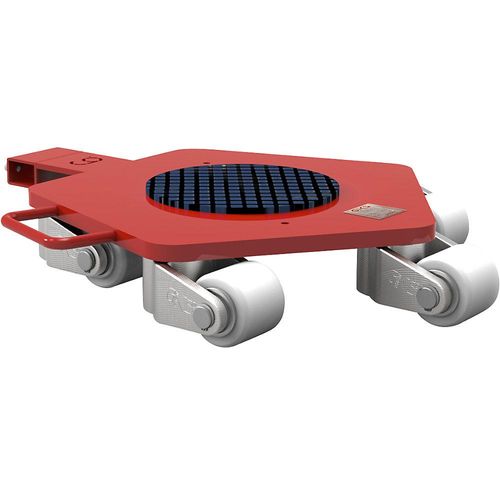 0705632933121 - Rotationsfahrwerk Tragfähigkeit 6000 kg LxBxH 760 x 560 x 118 mm kaiserkraft