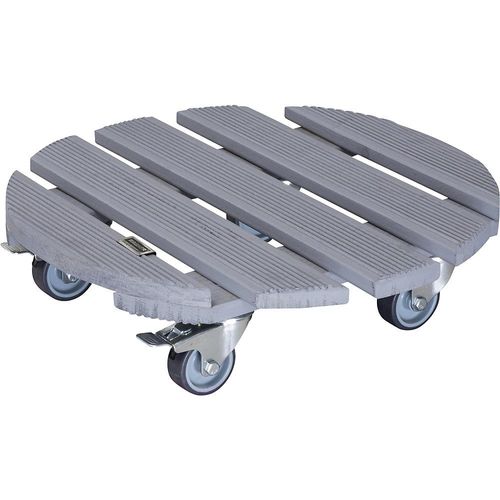 4001073493610 - Pflanzenroller CREO Tragfähigkeit 200 kg Massivholz Ø 380 mm Rad-Ø 50 mm Wagner 4001073493610 - Pflanzenroller CREO Tragfähigkeit 200 kg Massivholz Ø 380 mm Rad-Ø 50 mm Wagner