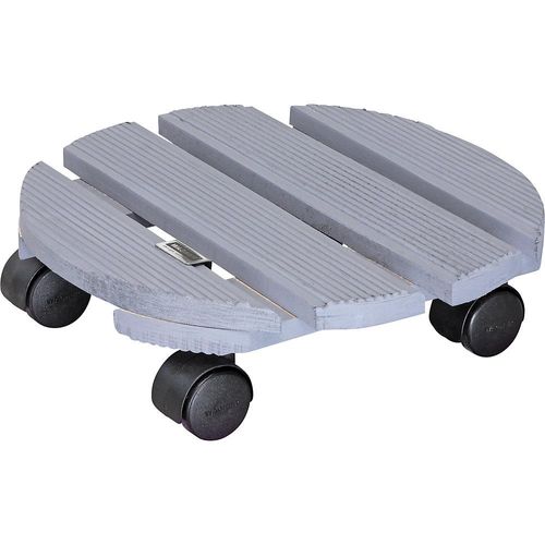 4001073493658 - Pflanzenroller CREO Tragfähigkeit 100 kg Massivholz Ø 290 mm Rad-Ø 40 mm VE 2 Stk Wagner