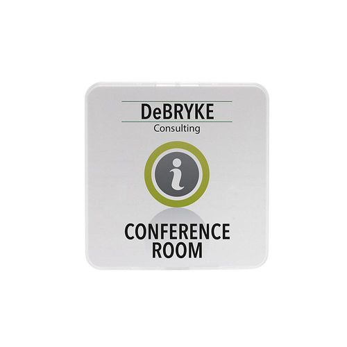 4060081700318 - MAXI™ Türschild HxB 150 x 150 mm VE 3 Stk 2-teilig kaiserkraft