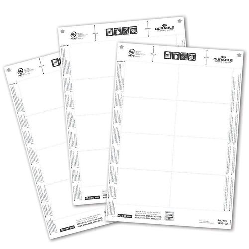 4005546140568 - Namensschilder Etiketten BADGEMAKER weiß 60 x 90mm 4005546140568 1456 02 160 Stück 4005546140568 - Namensschilder Etiketten BADGEMAKER weiß 60 x 90mm 4005546140568 1456 02 160 Stück