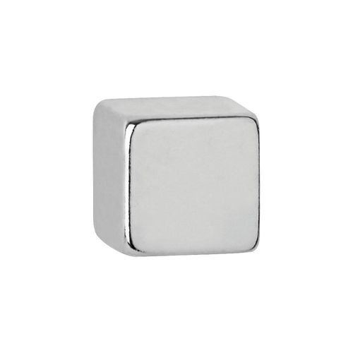 4002390088657 - MAUL Neodym-Würfelmagnet Höhe 7 mm VE 50 Stk Haftkraft 16 kg hellsilber 4002390088657 - MAUL Neodym-Würfelmagnet Höhe 7 mm VE 50 Stk Haftkraft 16 kg hellsilber