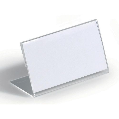 4005546805511 - DURABLE Tischnamensschilder Tischnamensschild Acryl 52x100 10 cm x 52 cm Acryl Transparent 4005546805511 - DURABLE Tischnamensschilder Tischnamensschild Acryl 52x100 10 cm x 52 cm Acryl Transparent