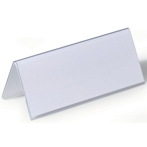 4005546810508 - DURABLE Tischnamensschilder Tischnamensschild 61x150 15 cm x 61 cm Hartfolie Transparent