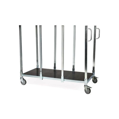 7350113690326 - Transportwagen für 12 Klapptische HxB 1000 x 1400 mm kaiserkraft