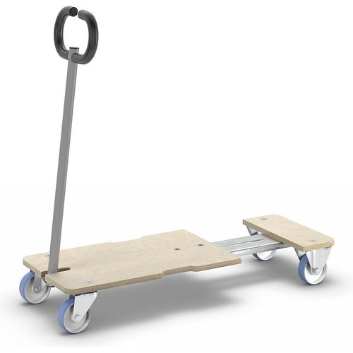 4001073026771 - Transportwagen STAR CARRIER EXTENDABLE MM 1333 birke 370 x 740 x 145 cm bis 2000 kg 4001073026771 WAGNER design yourself