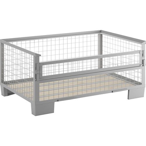4061753111562 - Gitterbox mittelhohe Bauform 1 Längswand halb abklappbar ab 10 Stück kaiserkraft
