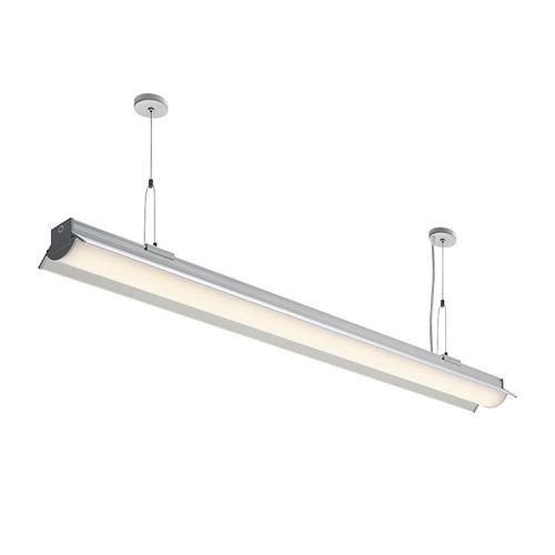 7612176082143 - LED-Deckenleuchte ALU CONNECT 36 W Länge 1180 mm silber Hansa
