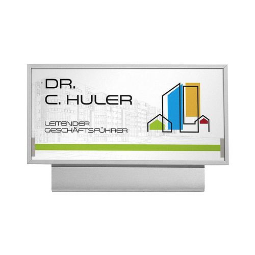 4060081700592 - MADRID Silver Line™ Tischaufsteller HxB 755 x 1505 mm mit Filzgleiter kaiserkraft