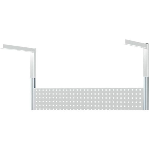 4040376868077 - Auslegerpaar BxHxT 45 x 550 x 300 mm lichtgrau RAL 7035