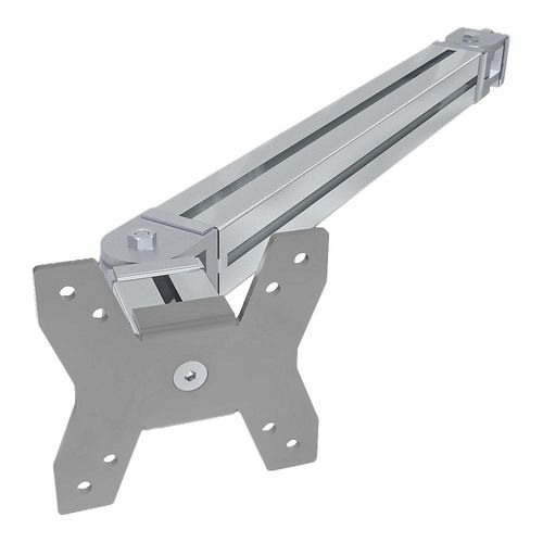 4054666024340 - eurokraft pro Schwenkarm mit Monitorhalterung für TFT-Bildschirme HxBxT 125 x 125 x 600 mm