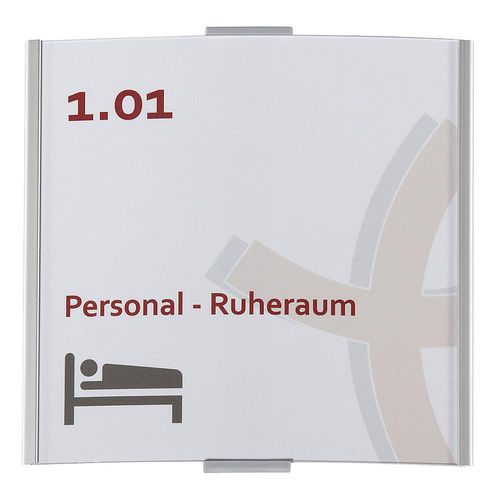 4060081700158 - FRANKFURT™ Türschild Höhe 148 mm Breite 155 mm Gewicht 015 kg kaiserkraft