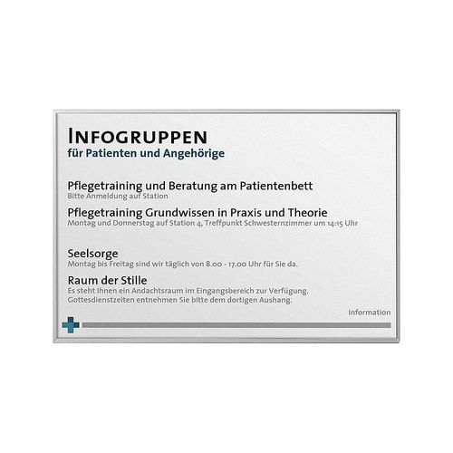 4060081702718 - Tür- Infoschild DIN A4 quer HxB 2125 x 2995 mm verkehrsweiß kaiserkraft 4060081702718 - Tür- Infoschild DIN A4 quer HxB 2125 x 2995 mm verkehrsweiß kaiserkraft