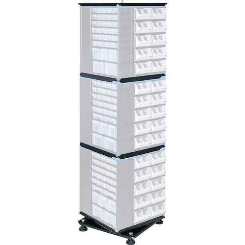 4061753274526 - eurokraft pro Drehständer VARIOPLUS PRO HxBxT 1710 x 445 x 445 mm individuell bestückbar 4061753274526 - eurokraft pro Drehständer VARIOPLUS PRO HxBxT 1710 x 445 x 445 mm individuell bestückbar