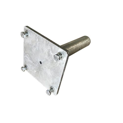 4055381649436 - Bodenrohr zum Einbetonieren für 2er-Scooter-Parker inkl Schrauben und Platte kaiserkraft