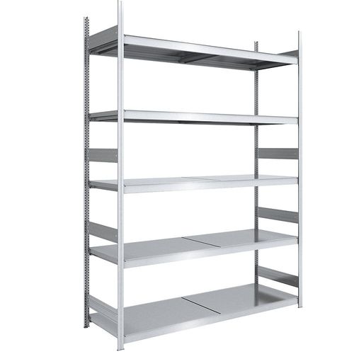 4250623704366 - Großfach-Steckregal mit Stahlböden Höhe 3000 mm Fachbodenbreite 2000 mm Fachbodentiefe 800 mm Grundregal hofe 4250623704366 - Großfach-Steckregal mit Stahlböden Höhe 3000 mm Fachbodenbreite 2000 mm Fachbodentiefe 800 mm Grundregal hofe