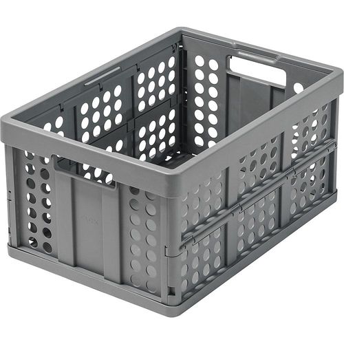 4260384780035 - CLAX Klappbox Volumen 46 l grau ab 10 Stk kaiserkraft