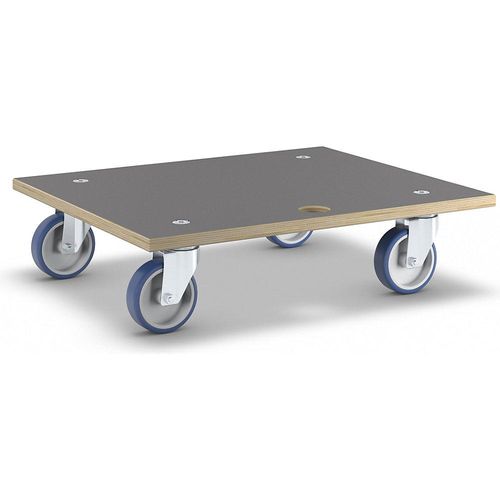 4001073380941 - Transportroller MaxiGRIP rechteckig mit FSC®-Zertifizierung LxBxH 590 x 490 x 150 mm Tragfähigkeit 500 kg Wagner 4001073380941 - Transportroller MaxiGRIP rechteckig mit FSC®-Zertifizierung LxBxH 590 x 490 x 150 mm Tragfähigkeit 500 kg Wagner