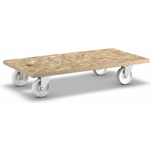 4001073023251 - Transportroller aus OSB-Platte VE 2 Stk rechteckig LxBxH 575 x 300 x 110 mm Wagner
