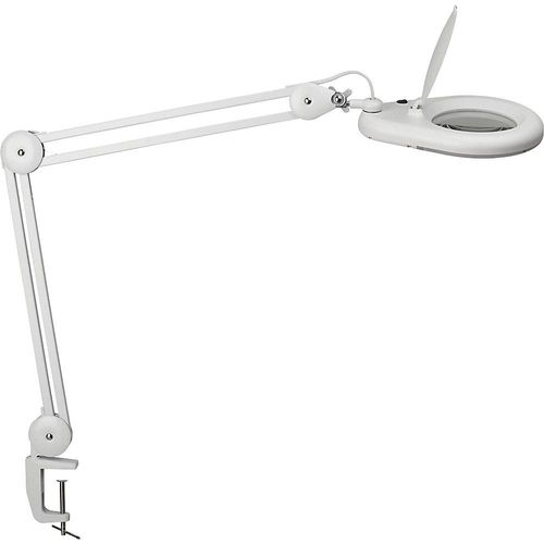 4002390061698 - 8263402 LED-Lupenleuchte mit Klemmfuß MAULviso 175 x 127 mm 2021 Energieeffizienzklasse E (A - G)