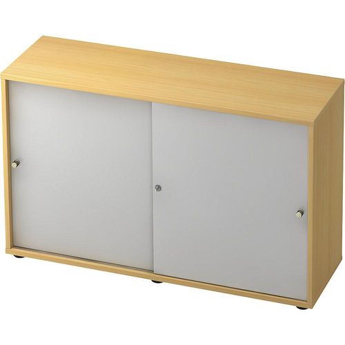 4032062033234 - eurokraft pro Schiebetürenschrank 1 Fachboden Mitteltrennwand Buche alusilber 4032062033234 - eurokraft pro Schiebetürenschrank 1 Fachboden Mitteltrennwand Buche alusilber