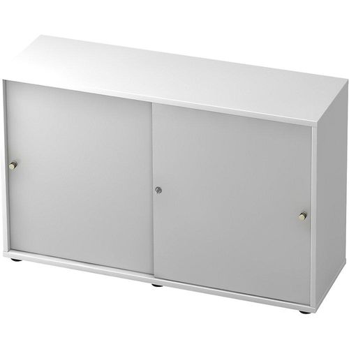 4032062156254 - eurokraft pro Schiebetürenschrank 1 Fachboden Mitteltrennwand weiß alusilber 4032062156254 - eurokraft pro Schiebetürenschrank 1 Fachboden Mitteltrennwand weiß alusilber