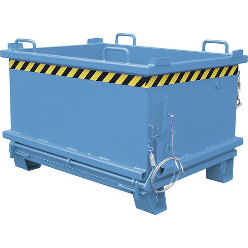 4052462006379 - eurokraft pro Klappbodenbehälter SB Volumen 05 m³ Traglast 1000 kg lichtblau 4052462006379 - eurokraft pro Klappbodenbehälter SB Volumen 05 m³ Traglast 1000 kg lichtblau